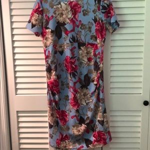 Pinkblush medium maternity floral dress